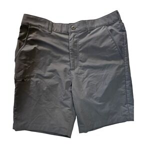 Gerry Mens Gray Outdoor Performance Hiking Golf Shorts Size 34 1841021